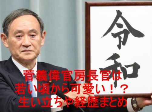菅官房長官　若いころ